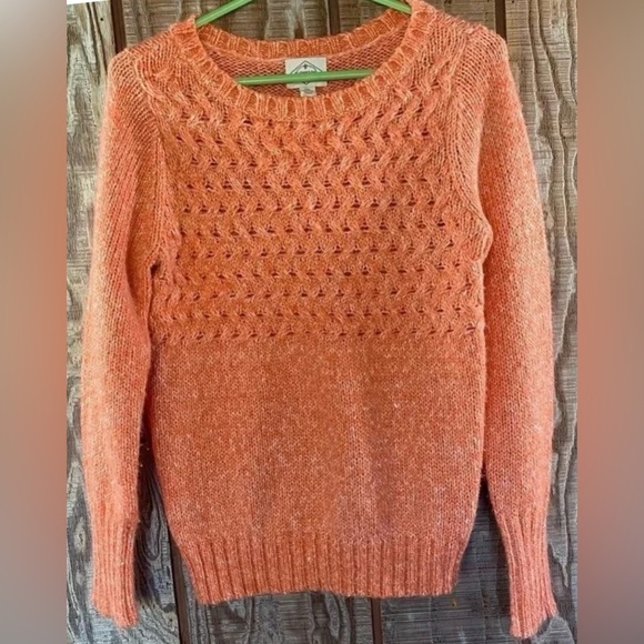 St John’s Bay Heathered Orange Sweater 🍊 - Picture 1 of 4